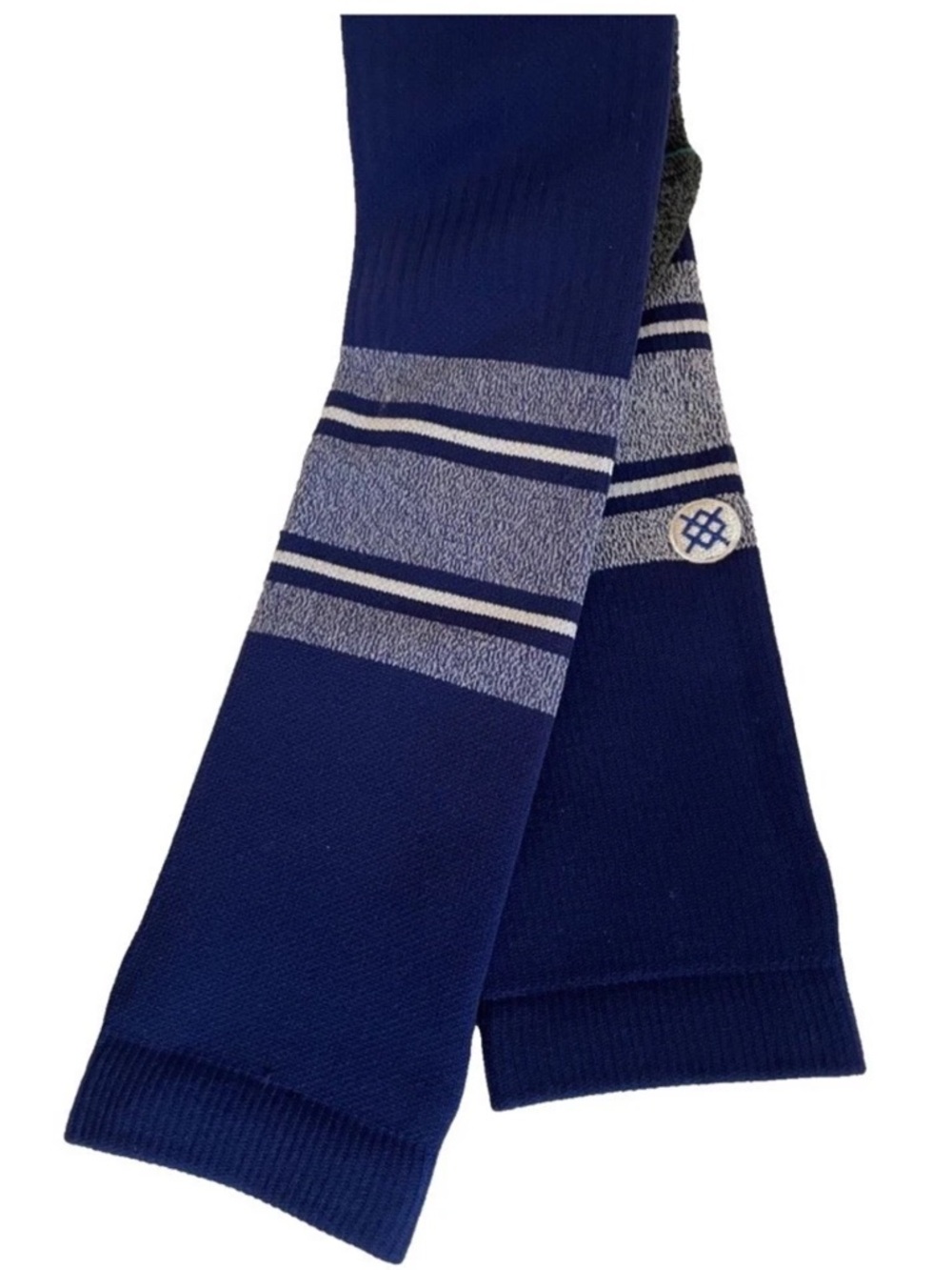 Stance MLB Diamond Pro Stripe Mid Cushion OTC Socks Navy White XL 13-16